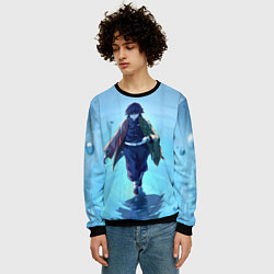 Свитшот мужской ГИЮ ТОМИОКА, цвет: 3D-черный — фото 2