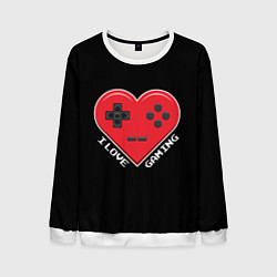 Мужской свитшот I Love Gaming