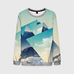 Свитшот мужской Эверест, цвет: 3D-меланж