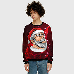 Свитшот мужской Кульный дед, цвет: 3D-черный — фото 2