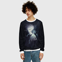 Свитшот мужской Киллуа Золдик, цвет: 3D-белый — фото 2