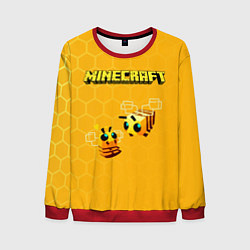 Свитшот мужской Minecraft, цвет: 3D-красный