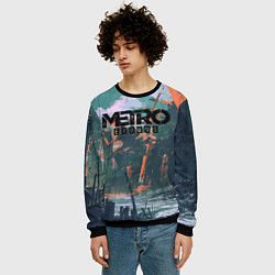 Свитшот мужской Metro Exodus, цвет: 3D-черный — фото 2