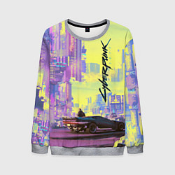 Мужской свитшот Cyberpunk 2077