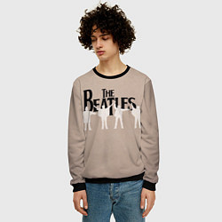 Свитшот мужской The Beatles, цвет: 3D-черный — фото 2
