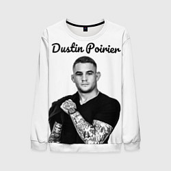 Свитшот мужской Dustin Poirier, цвет: 3D-белый