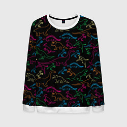 Мужской свитшот Динозавры