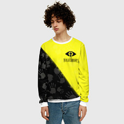 Свитшот мужской Little Nightmares, цвет: 3D-белый — фото 2