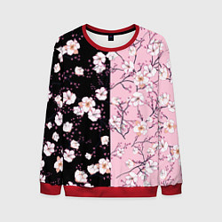 Свитшот мужской САКУРА SAKURA ВИШНЯ, цвет: 3D-красный
