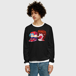 Свитшот мужской Friday Night Funkin, цвет: 3D-белый — фото 2