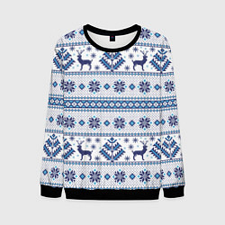 Мужской свитшот Русские народные узоры