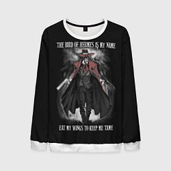 Свитшот мужской Хеллсинг, цвет: 3D-белый