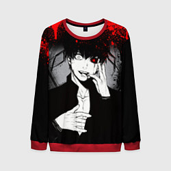 Свитшот мужской ТОКИЙСКИЙ ГУЛЬ TOKYO GHOUL, цвет: 3D-красный