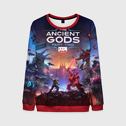 Свитшот мужской DOOM Eternal: The Ancient Gods, цвет: 3D-красный