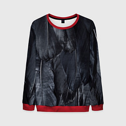 Свитшот мужской ВОРОНА, цвет: 3D-красный