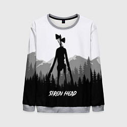 Свитшот мужской SIREN HEAD DARK FOREST, цвет: 3D-меланж
