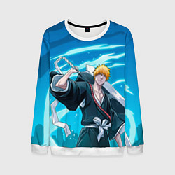 Свитшот мужской Bleach-Ichigo, цвет: 3D-белый