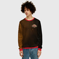 Свитшот мужской Путь изгнанника Path of Exile спина Z, цвет: 3D-красный — фото 2