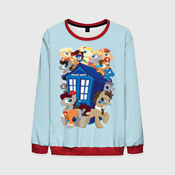 Мужской свитшот My little pony x Doctor Who