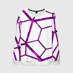 Свитшот мужской Hexagon, цвет: 3D-белый