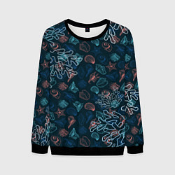 Мужской свитшот Ракушки