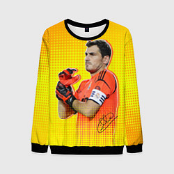 Свитшот мужской Iker Casillas, цвет: 3D-черный