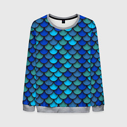 Мужской свитшот Чешуя рыбы