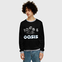 Свитшот мужской OASIS, цвет: 3D-меланж — фото 2