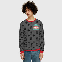 Свитшот мужской LIVERPOOL ЛИВЕРПУЛЬ LV, цвет: 3D-красный — фото 2