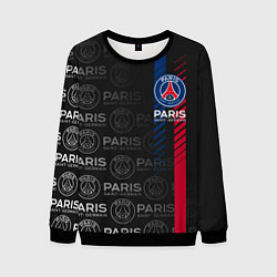 Свитшот мужской ФК ПСЖ PARIS SAINT GERMAIN, цвет: 3D-черный