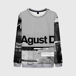 Свитшот мужской Agust D, цвет: 3D-меланж