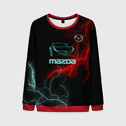 Свитшот мужской Mazda, цвет: 3D-красный