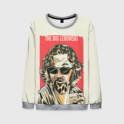 Свитшот мужской The Big Lebowski Dude, цвет: 3D-меланж