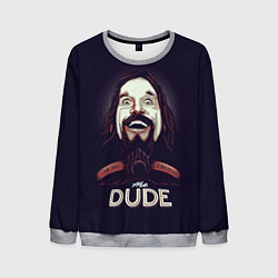 Свитшот мужской Большой Лебовский The Dude, цвет: 3D-меланж