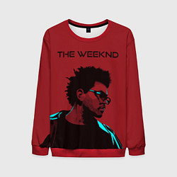 Свитшот мужской The weeknd, цвет: 3D-красный