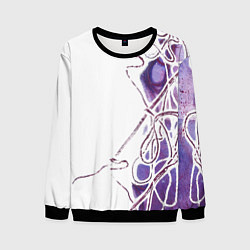 Мужской свитшот Фиолетовые нити