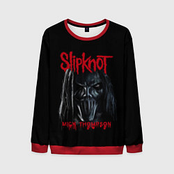 Свитшот мужской MICK THOMPSON SLIPKNOT СЛИПКНОТ Z, цвет: 3D-красный