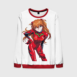 Свитшот мужской Evangelion, цвет: 3D-красный