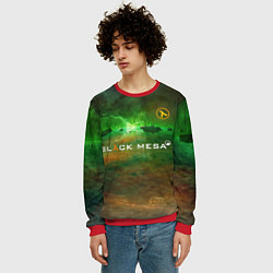 Свитшот мужской BLACK MESA HALF-LIFE Z, цвет: 3D-красный — фото 2