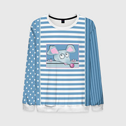 Мужской свитшот Веселая Мышь