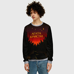 Свитшот мужской Агата Кристи чудеса, цвет: 3D-меланж — фото 2