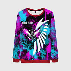 Свитшот мужской FREE FIRE NEON, цвет: 3D-красный