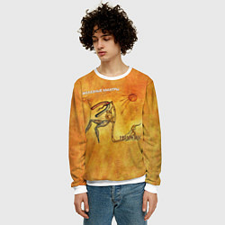 Свитшот мужской ЖЕЛЕЗНЫЕ МАНТРЫ Пикник, цвет: 3D-белый — фото 2