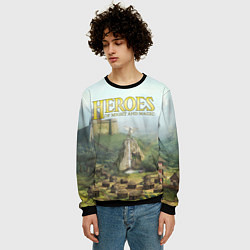 Свитшот мужской Оплот Heroes of Might and Magic 3 Z, цвет: 3D-черный — фото 2