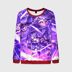 Свитшот мужской Баал Genshin Impact Геншин Импакт Z, цвет: 3D-красный