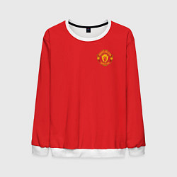Свитшот мужской Ronaldo Manchester United, цвет: 3D-белый