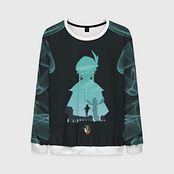 Свитшот мужской ВЕНТИ VENTI ГЕНШИН, цвет: 3D-белый