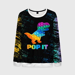 Мужской свитшот POP IT DINOSAUR ДИНОЗАВР