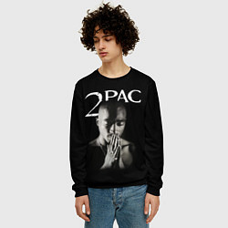 Свитшот мужской TUPAC, цвет: 3D-черный — фото 2