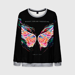 Свитшот мужской Gravity - Bullet For My Valentine, цвет: 3D-меланж